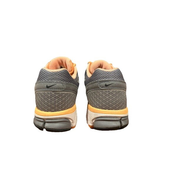Nike Pegasus 28 Sneakers Flywire Zoom Air Cushion Gray Orange Women's Size 9 - Picture 5 of 9